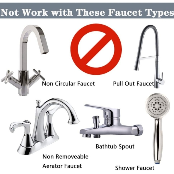 NWT-Lunarlipes Faucet Mounted Eyewash Station. $21 - Picture 10 of 11